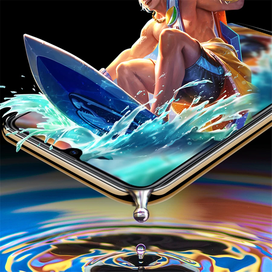 Закаленное стекло 9D для Samsung Galaxy A8 2018 Защитное A6 Plus A9 A7 A5 Защитная пленка