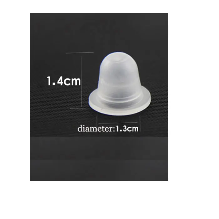 big silicone 100 шт Одноразовые чернила для татуажа маленький большой размер силиконовый держатель перманентные аксессуары для татуажа бровей Макияж Пигмент контейнер крышки - Цвет: big silicone