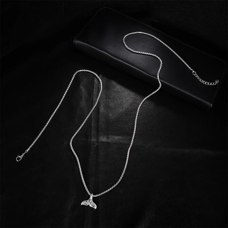 1 шт. женские цепочки коралловые Подвески модные резьба Русалка кулон в виде