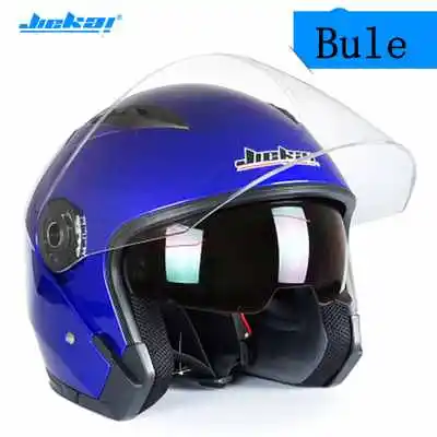 Шлем мотоцикла открытым лицом capacete para motocicleta cascos moto racing Jiekai мотоцикл старинные