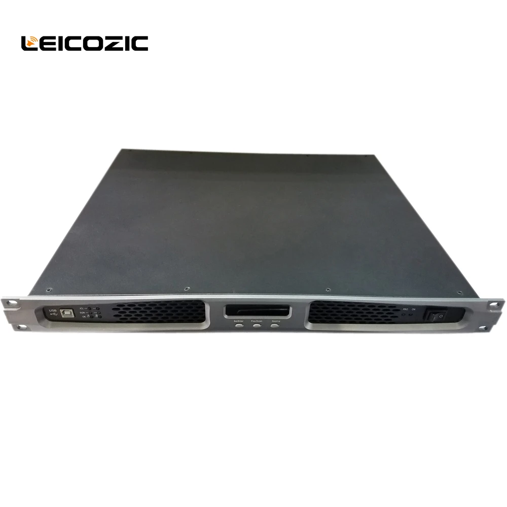 Leicozic DT2650 усилитель класса d 1000 Вт * 2 RMS 4 Ом звук 1u цифровой dsp процессор сценическое