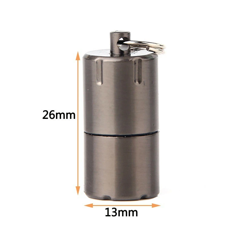 

1Pc Kitchen Lighter New Mini Nail Cover Kerosene Lighter Small Oil Machine Creative Chain Pendant Type Kitchen Kerosene Lighter