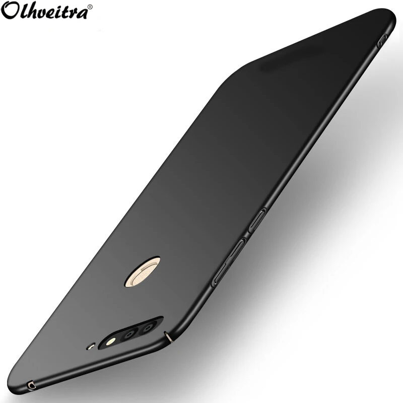 Задняя крышка для Huawei Enjoy 8E 8 Plus чехол Жесткий ПК Honor 7C 7A Pro Prime Nova 2 Lite Y9 Y7 2018 |