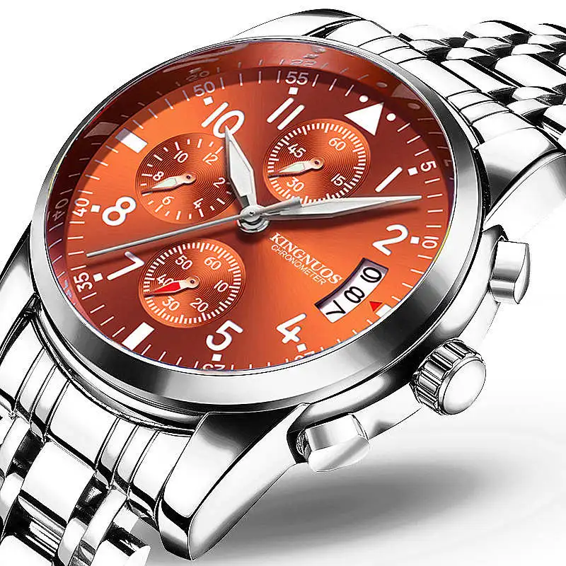 Топ бренд Relojes мужские часы Роскошные водонепроницаемые Бизнес Ультра тонкие