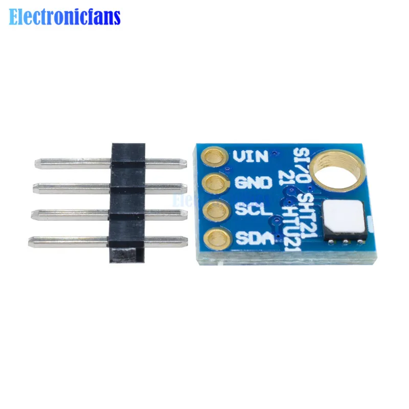 Промышленный высокоточный датчик влажности Si7021 с интерфейсом IEC для Arduino