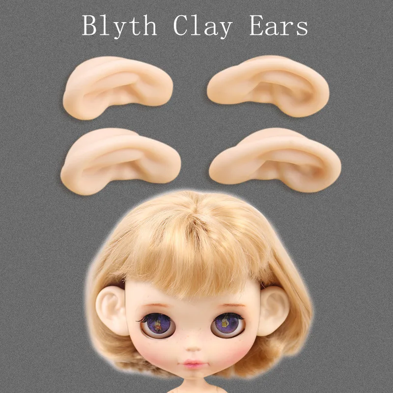 Кукла Blyth из смолы с ушками, 4 вида стилей, белая кожа для 12 дюймов, 1/6, кукла для Blthe, ICY, Jessi five BJD