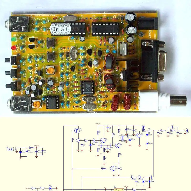 51 супер RM рок QRP CW трансивер Коротковолновая радиосвязь телеграф DIY kit C1 007|kit city|kit