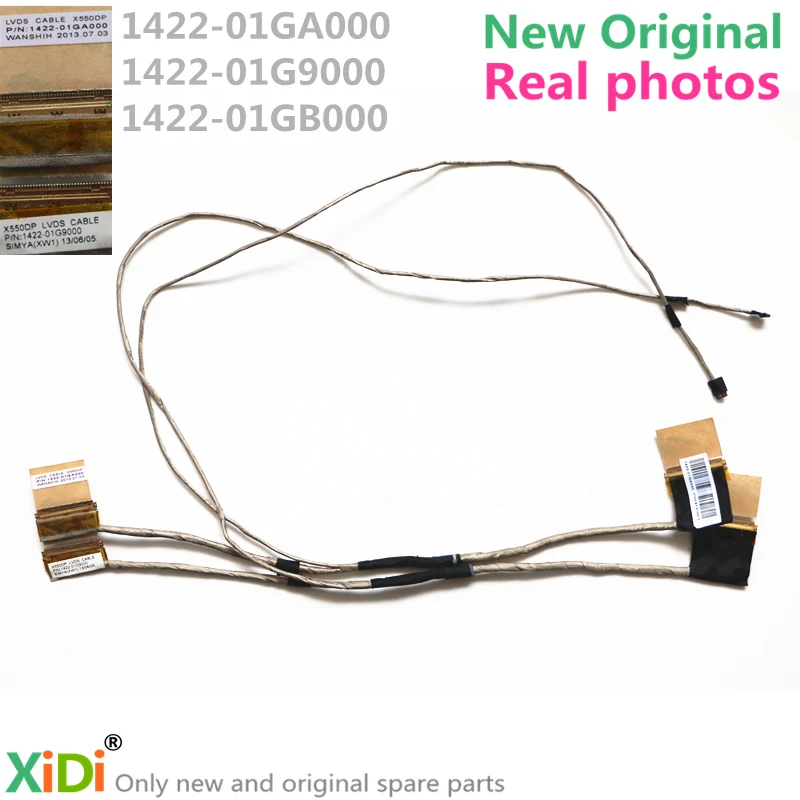Новый ЖК кабель 1422 01G9000 01GA000 для ASUS X550D X550DP K550D K550DP LVDS|lcd cable|lcd lvds cablecable for asus |