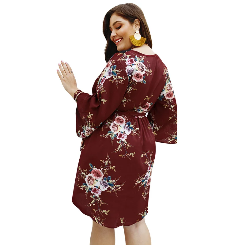 2019 Boho Цветочные кружева сексуальный Для женщин сезон: весна–лето Повседневное с