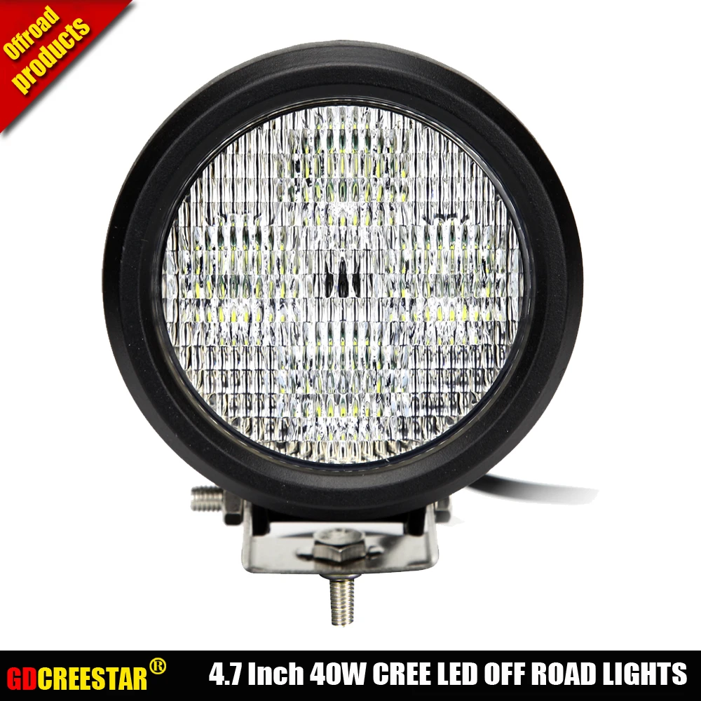 5 дюймовый круглый 40 Вт светодиодный противотуманная фара 12V 24V Led пятно света