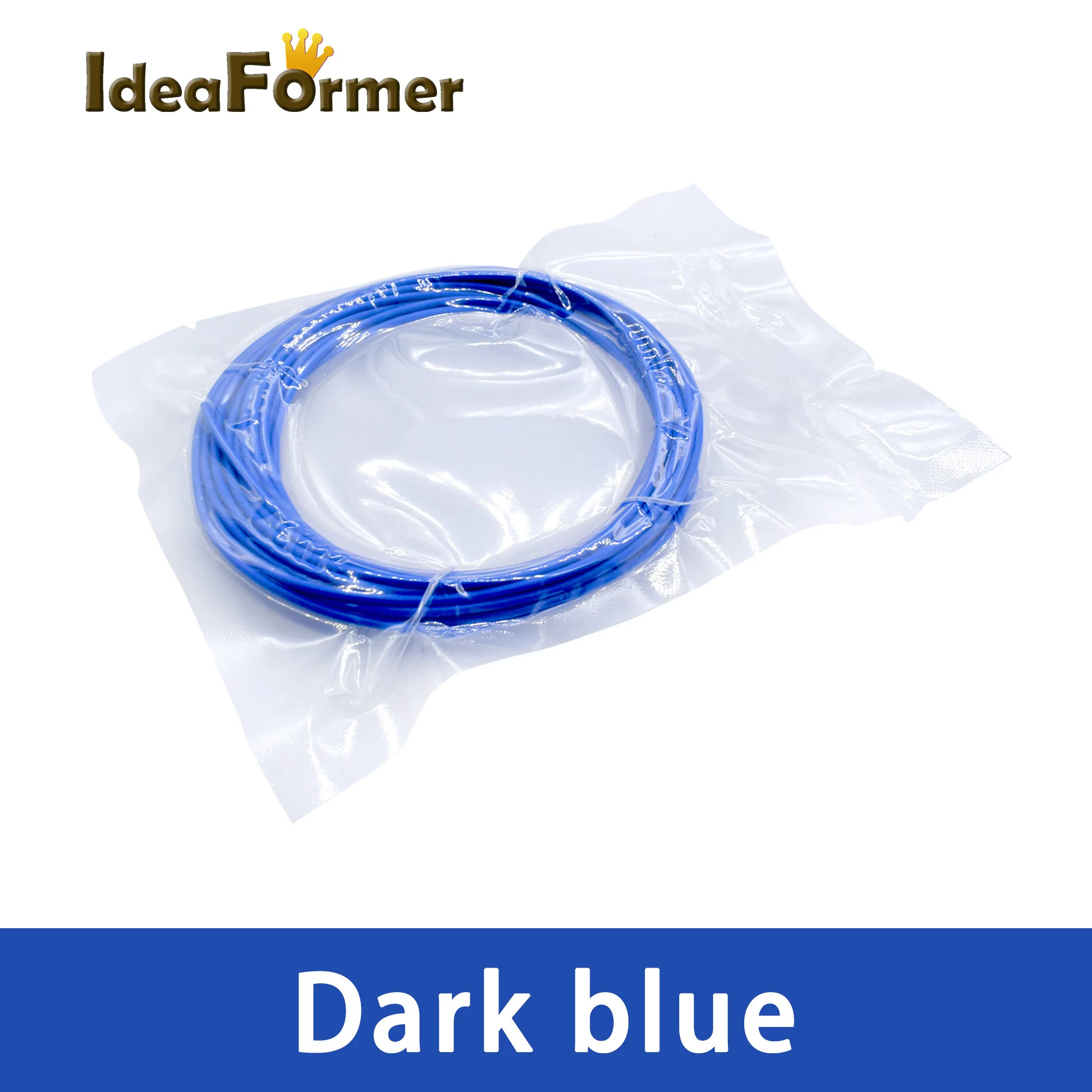 Dark blue 3D печать Ручка низкотемпературная нить PCL пластик 1,75 мм 3d принтер нить материал s(5 м/цвет) криогенный материал - Цвет: Dark blue