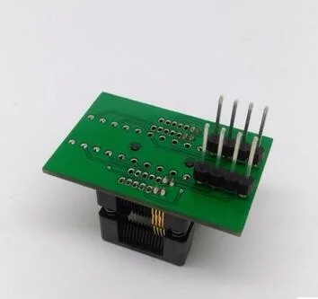 100 pcs lot shrapnel ots28-0.65-01 8PIN pitch 0.65mm programming blocks | Электронные компоненты и принадлежности