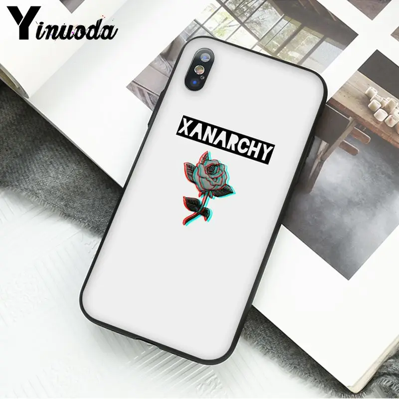 Мягкий силиконовый чехол Yinuoda для Apple iPhone 8 7 6 6S Plus X XS MAX 5|Бамперы| |