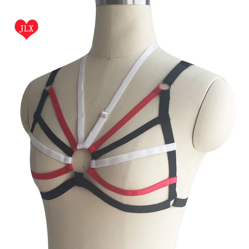 Женские пояса с подвязками сексуальная портупея для тела бондаж короткий топ