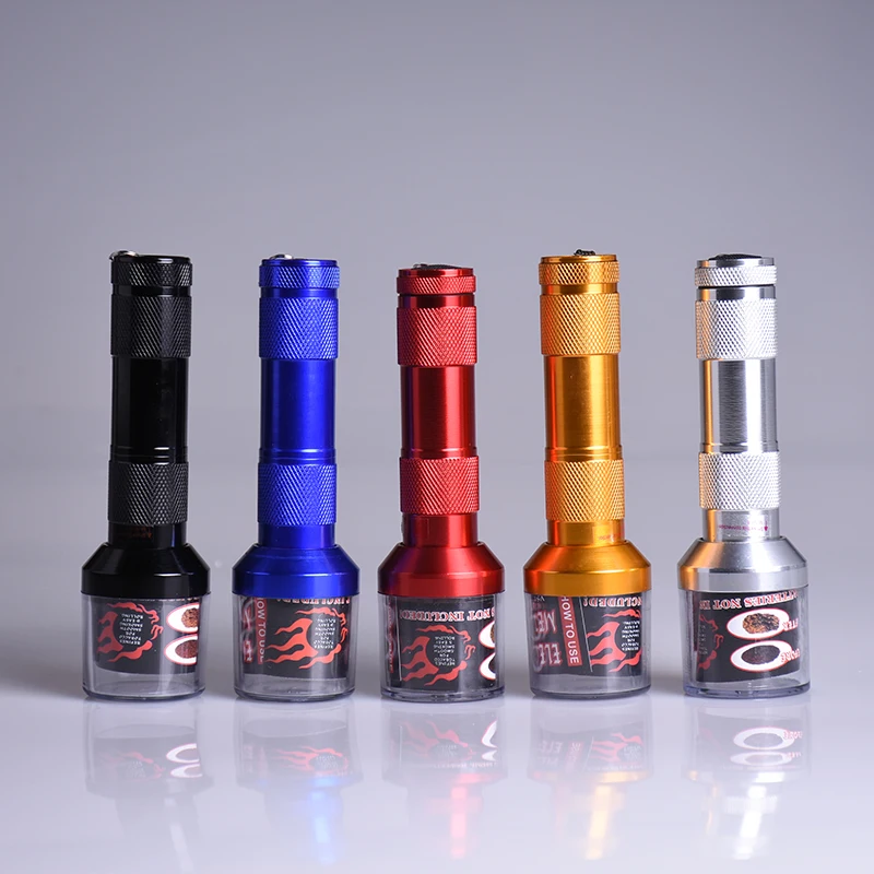 New Electrical Aluminum Metal Grinder Crusher Crank Leaf Tobacco Smoke Spice Herb Muller Machine Weed | Дом и сад