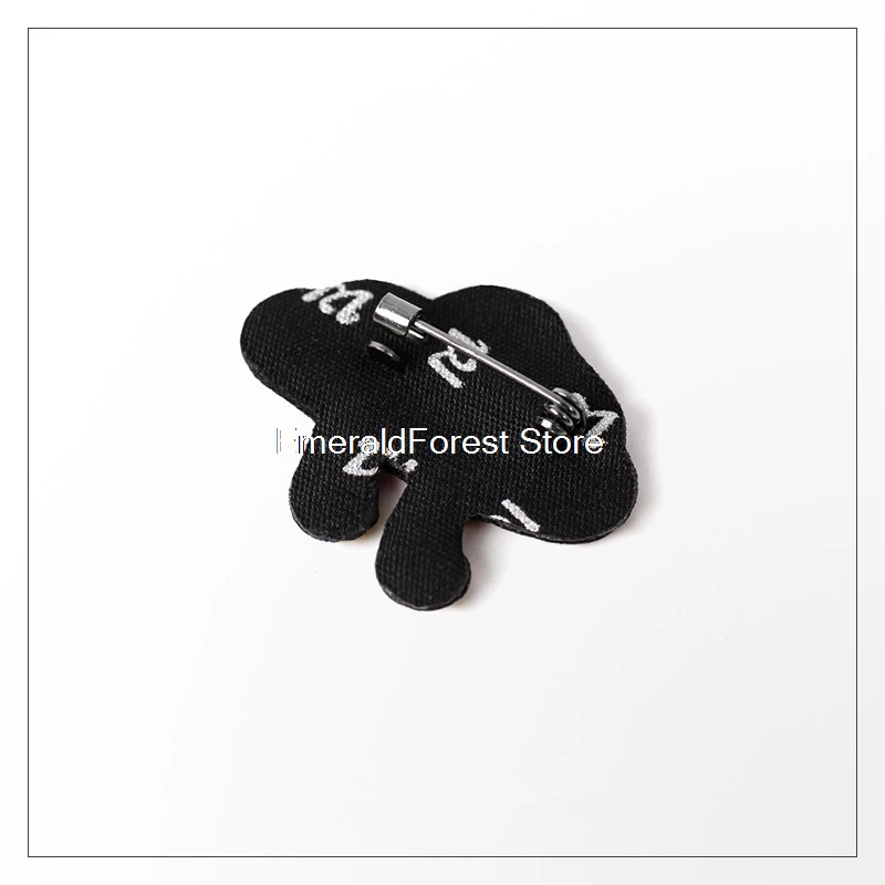 Indian Silk Handmade Embroidery Red Music Cloud Brooch Female Accessory Pins Decorate Baitie Emblem Tide | Дом и сад