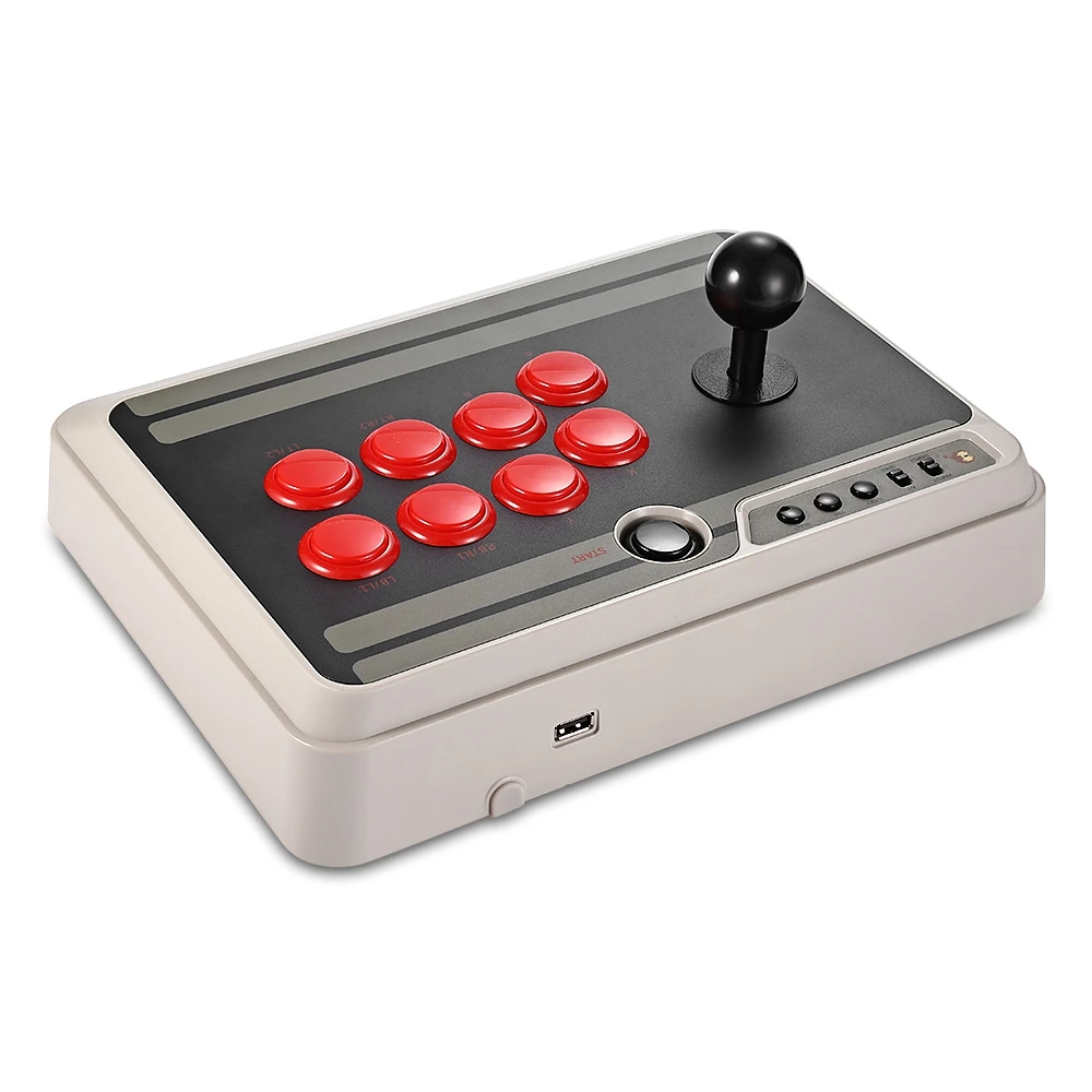 8Bitdo N30 Customizable Bluetooth Arcade Stick Gamepad Usb PS4 Controller with Turbo for Nintendo Switch PC Mac Android Phone |