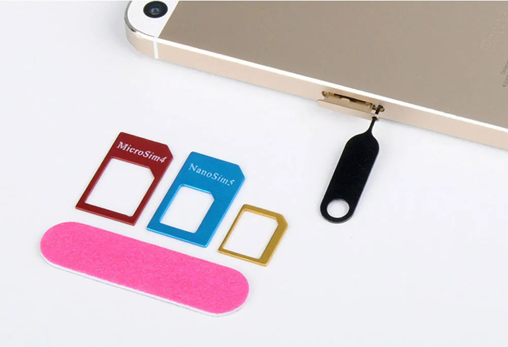 Поставщик прямых поставок конвертирует Nano SIM-карту в микро стандартный адаптер