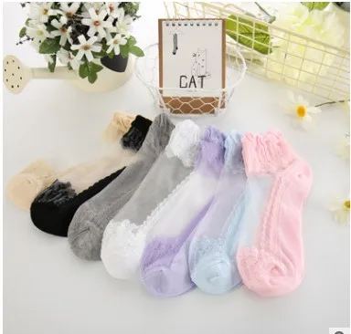 Женские ультратонкие прозрачные красивые кружевные эластичные короткие женские