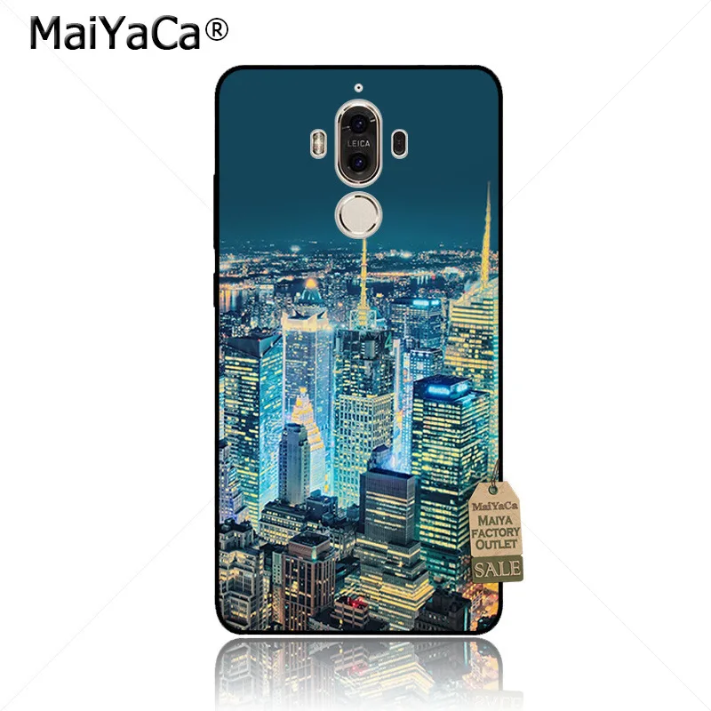 Чехол для телефона MaiYaCa NYC NEW YORK city landscape Fundas чехол Huawei mate9 mate10 P9 P10 p20 p10 plus NOVA2s |