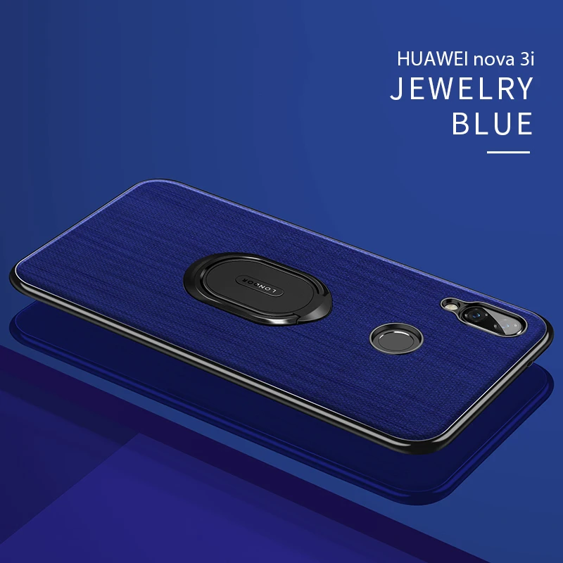 Чехол для Huawei Nova 2 Nova 2 s Nova 3 чехол Fundas анти-капля силиконовый ПК магнитное кольцо чехол для смартфона для Nova2 2 Plus чехол