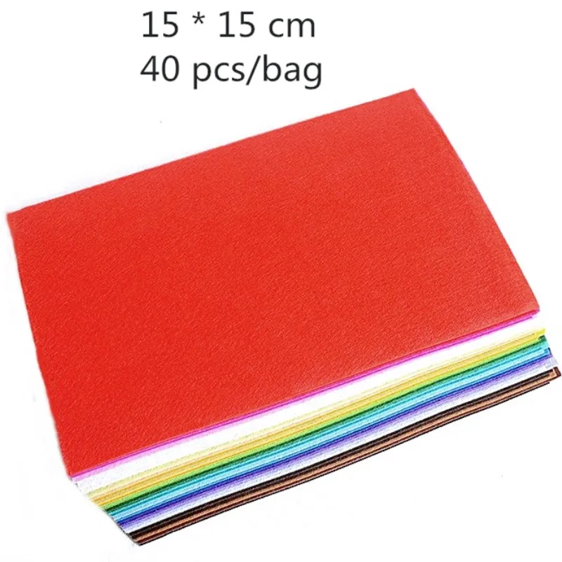 40 шт. Шерсть Войлок DIY ремесло для детей ручной работы фетровые листья игрушки