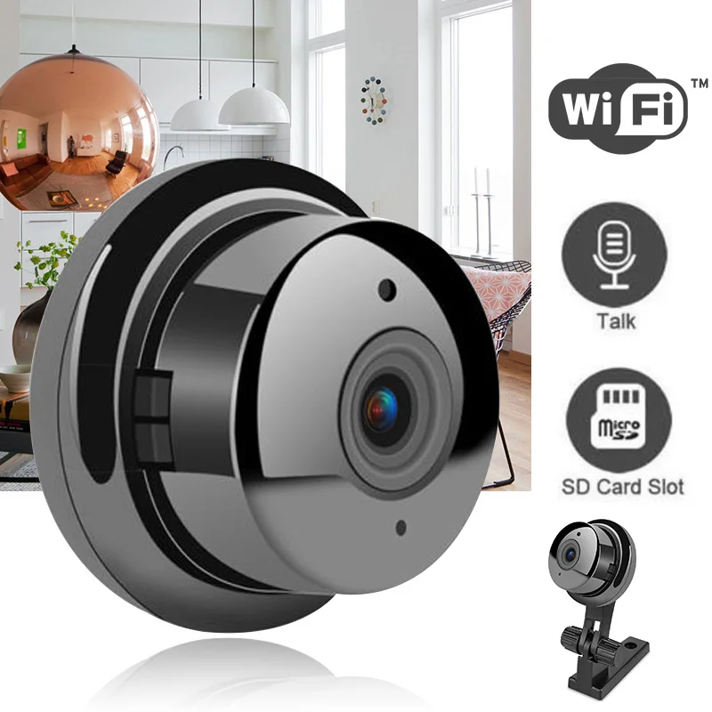 Мини Full HD 1080P камера Профессиональная беспроводная Wifi домашняя IP/камера AP