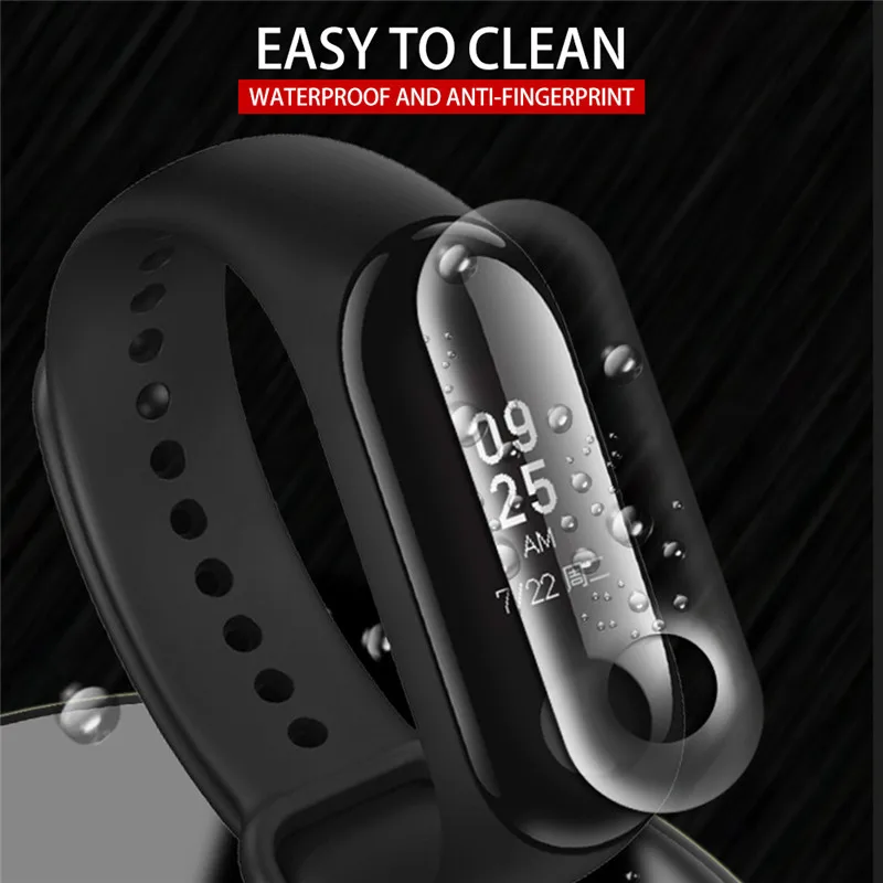 Защитная пленка Choifoo 5 шт./лот для Xiaomi band 3 ультратонкая стеклянная из тпу HD защиты