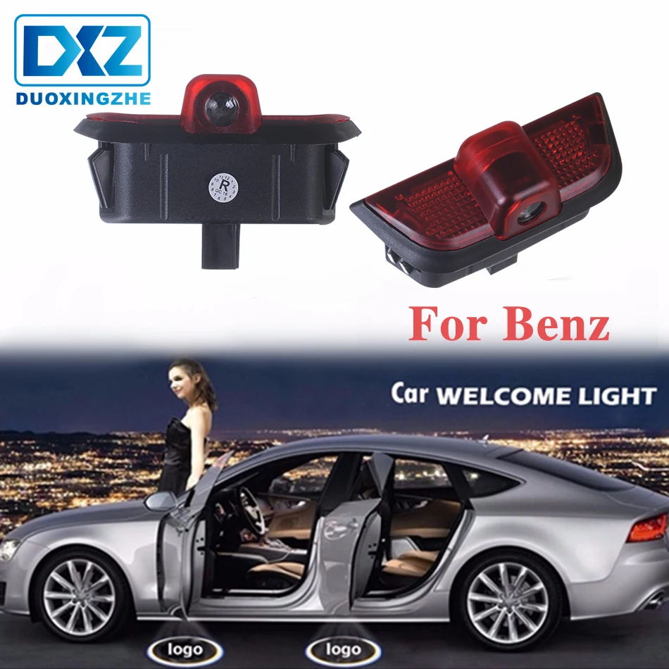 DXZ 2 шт. Автомобильная дверь с электроприводом Logo проектор Ghost Shadow Light для Mercedes Benz C