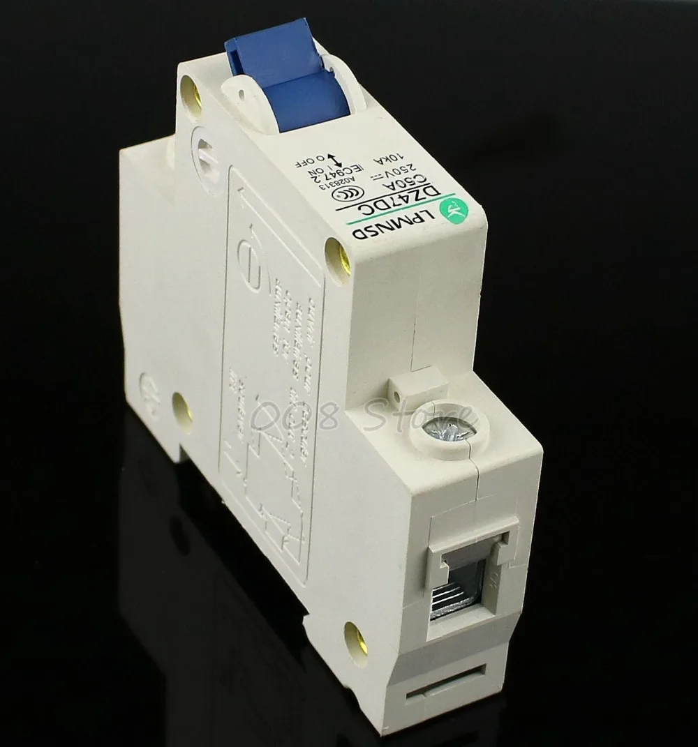 DZ47 1 P 50A DC 250V Автоматический выключатель MCB полюс C45 | Обустройство дома