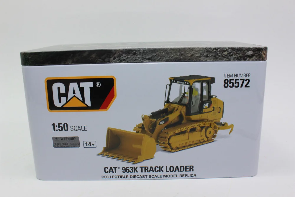 CATERPILLAR CAT 963 K гусеничный погрузчик с оператором 1/50 масштаб металлические модели