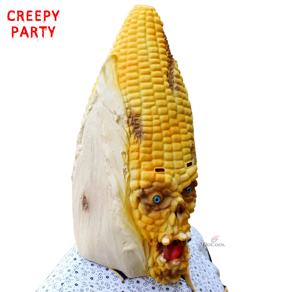 Кукурузы Монстр для наращивания на всю голову маска страшно реалистичный Laetx
