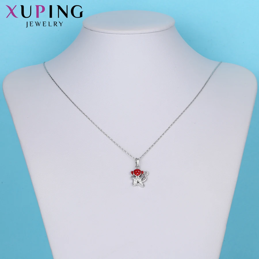 Xuping Fashion Elegant Monkey Shape Jewelry Set With Environmental Copper for Children's Gifts M38-60029 |