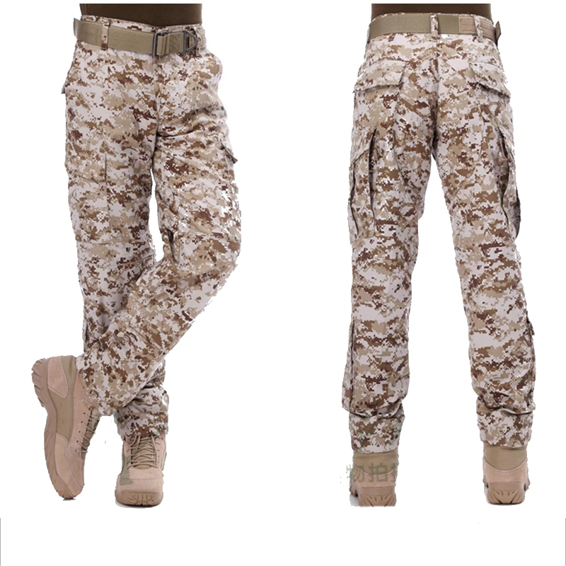 

Wholesale High Quality A-TACS FG ACU CP Black Color Ripstop Pants Military Uniform Tactical Desert Camo Hunting Pants BDU Style