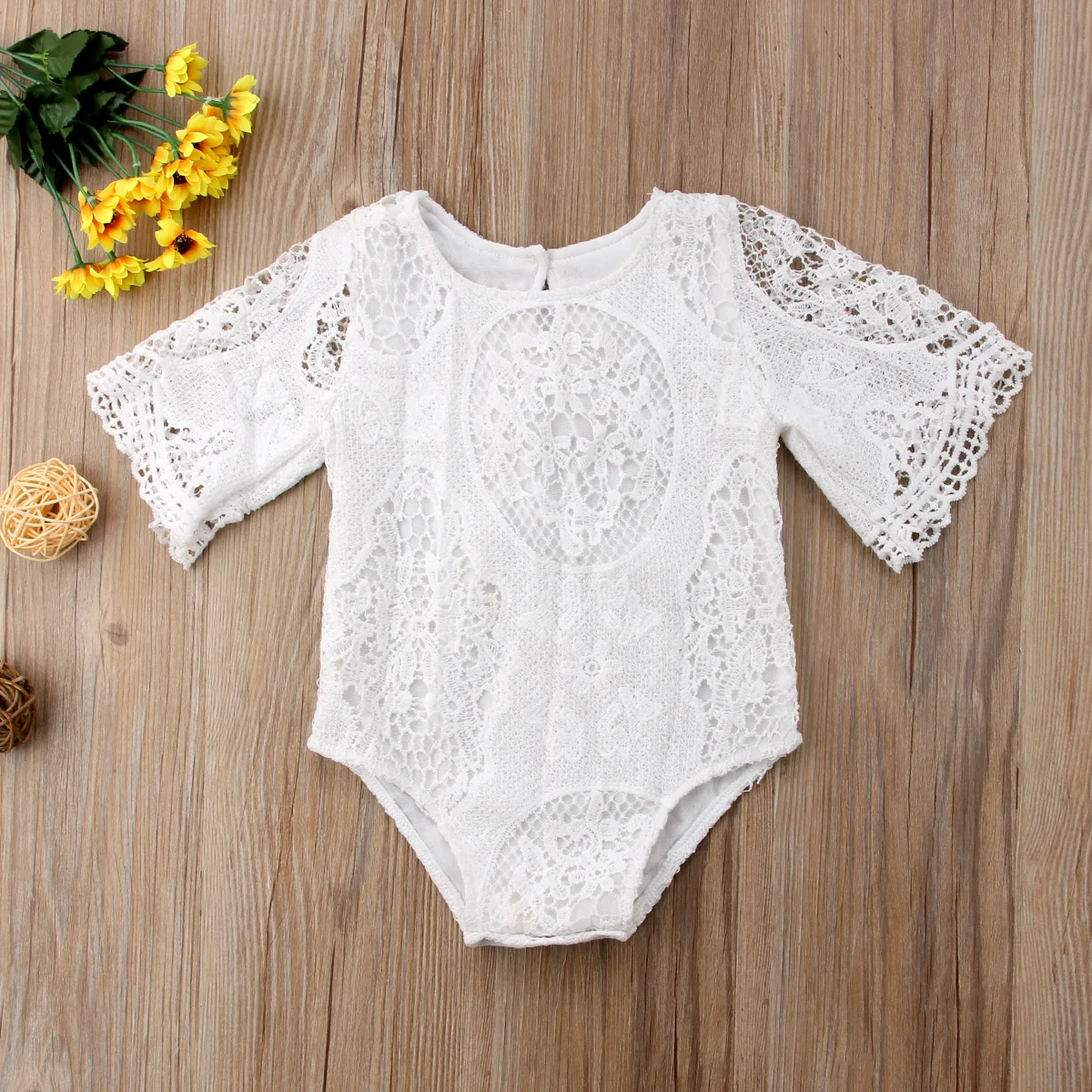 Newborn Infant Kids Baby Girl Floral Clothes Jumpsuit Romper Sunsuit Outfits | Мать и ребенок