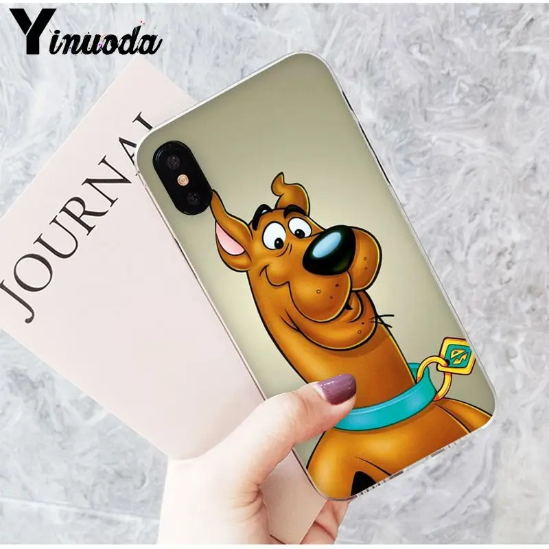 A10 Yinuoda Shaggy и Scooby Doo прозрачный мягкий для телефона чехол для Apple iPhone 8 7 6S Plus X XS MAX 5 5S SE XR мобильные чехлы - Цвет: A10