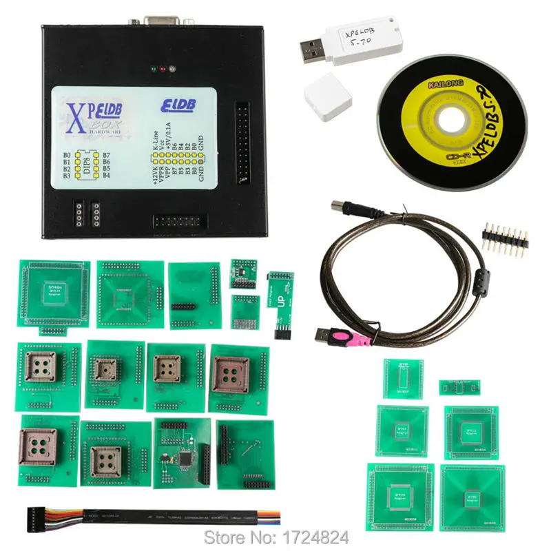 Высокое качество XPROG M 5 70 черный металлический ящик V5.70 Авто ECU программируемый