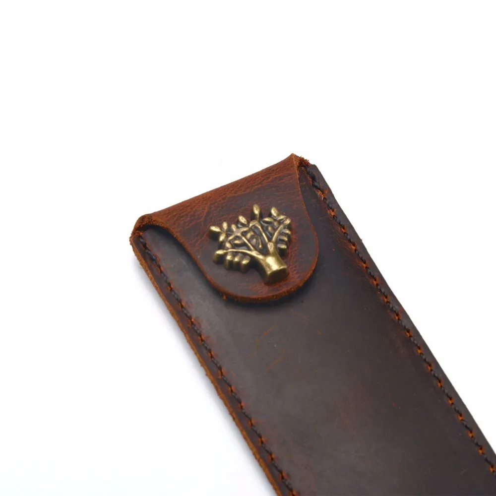 4 цвета натуральная кожа ручка сумка держатель одна Сумочка для ручек и