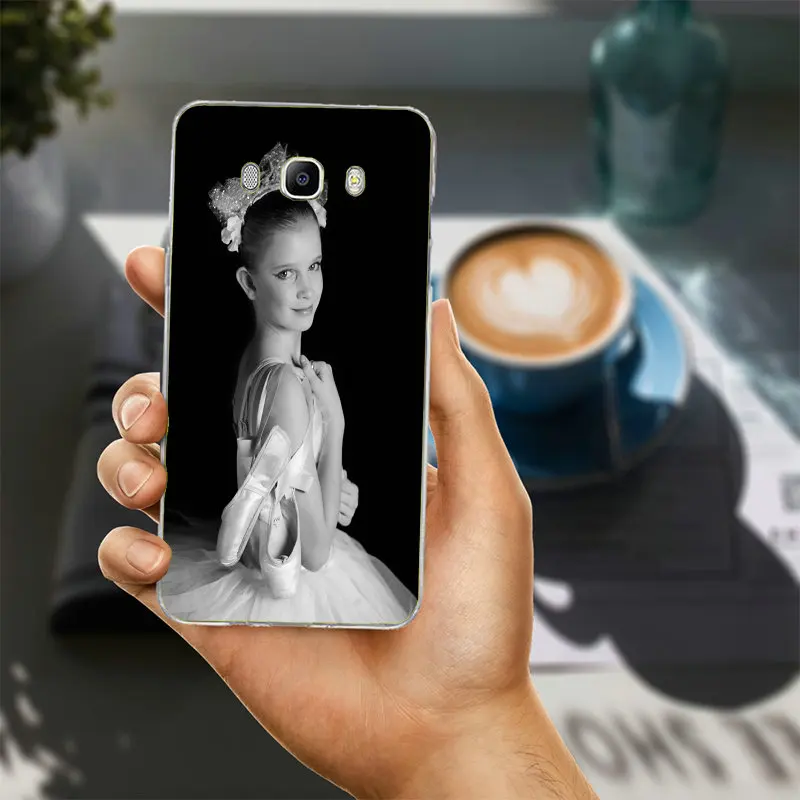 Чехол для телефона samsung Galaxy Note 2 3 4 5 8 S2 S3 S4 S5 мини S6 S7 S8 S9 Edge Plus балетки Танцы на
