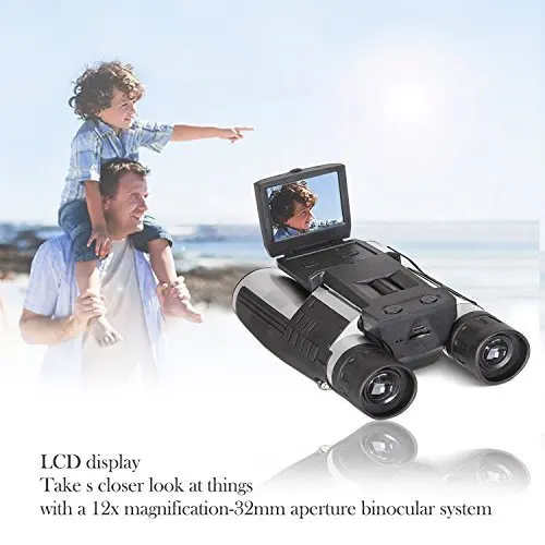 Новый полный HD 1080P Цифровая Камера 2 0 &quotЖК дисплей 12x32 бинокль телескоп складной