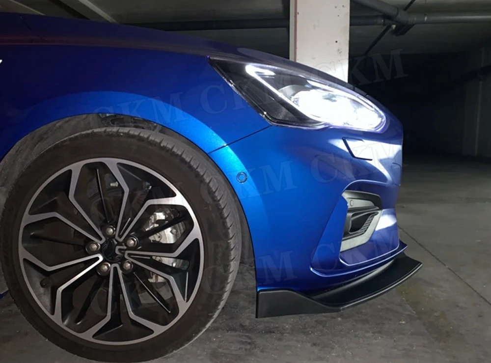 3 шт. передний бампер спойлер сплиттеры для Ford Focus+ головка подбородка Лопата для губ протектор для стайлинга автомобилей