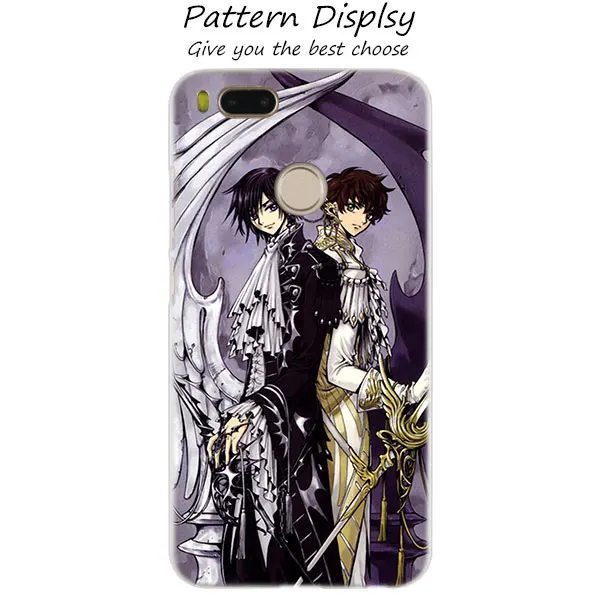 014 MLLSE аниме код Geass Lelouch чехол для Xiaomi mi Play Pocophone F1 8 A1 A2 Lite 6 6Plus mi x 3 2S красный mi Note 4x5 6 S2 горячая распродажа - Цвет: 014