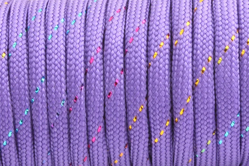 purple colorful Радужный Паракорд 550 Паракорд парашютный шнур веревка Mil Spec type III 7Strand 100FT оборудование для альпинизма кемпинга выживания - Цвет: purple colorful
