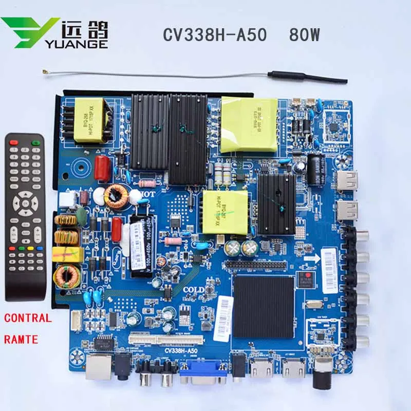 Тройная материнская плата TP. Ms628 pc821 сетевая android с пультом дистанционного