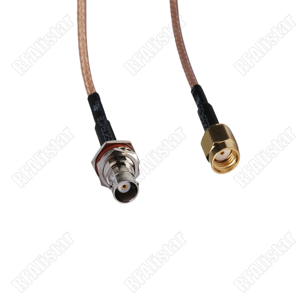 Гнездо BNC с гайкой уплотнительное кольцо для RP SMA кабель RG316 Pigtail адаптера WIFI 15 см/30