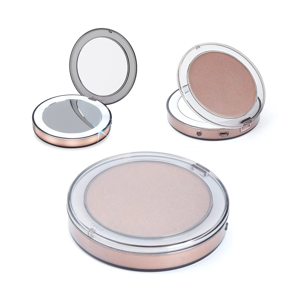 Ручная зеркальная светодиодная подсветка портативная Регулируемая яркость USB