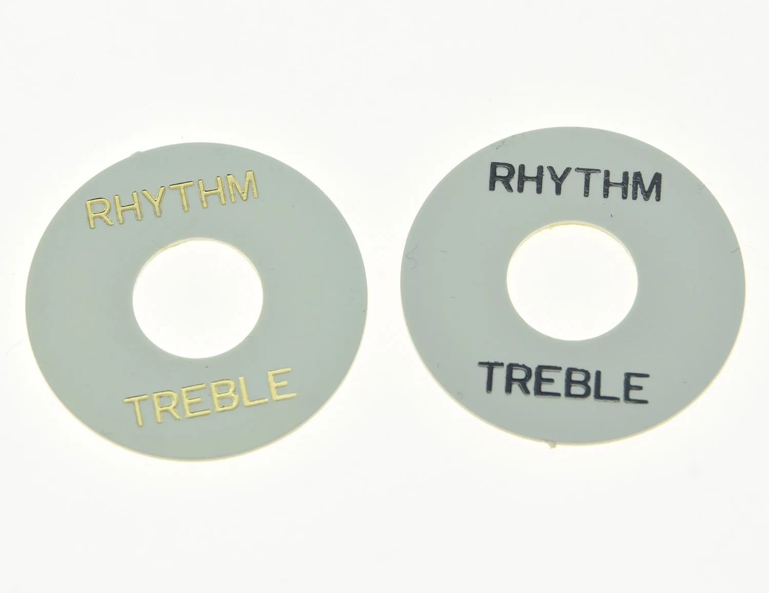 KAISH 2 шт. белая Гитара тумблер шайба ритм кольцо регулятора тембра высоких частот