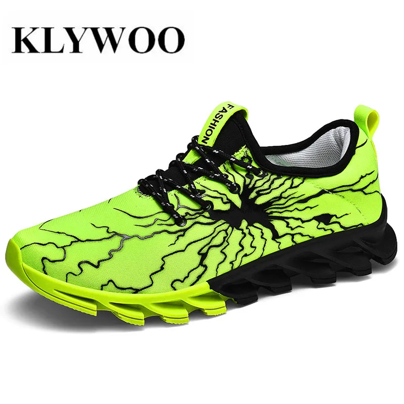 KLYWOO/мужская повседневная легкая обувь Мужская Спортивная Бег модные кроссовки
