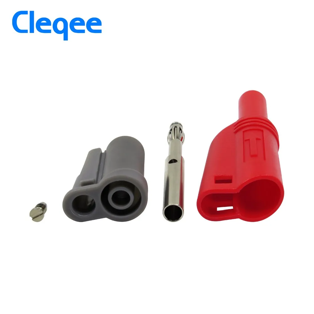 Cleqee P3005B 70 шт. высокое качество 5 цветов 4 мм штабелирование безопасный штекер типа