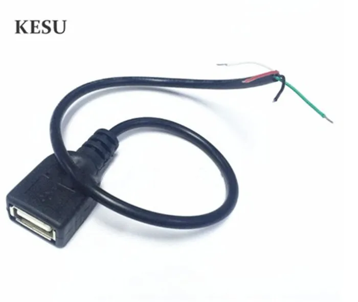 4 контакта провода USB 2 0 A гнездовой разъем шнур для передачи данных соединитель 30